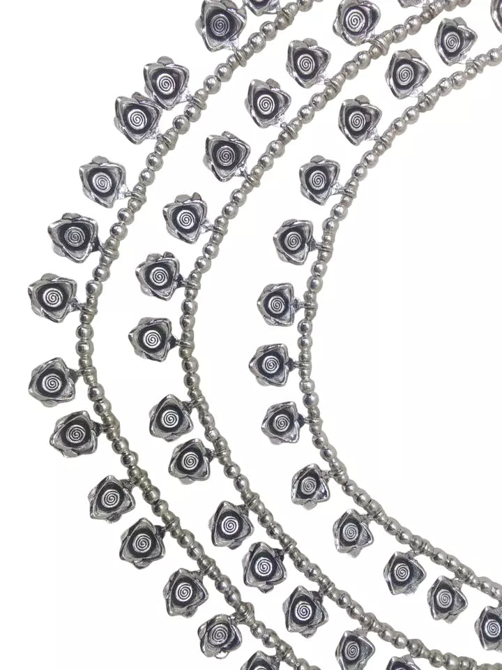 Women Oxidised German Silver Necklace Brass Women and Girl's By Kalra Creations