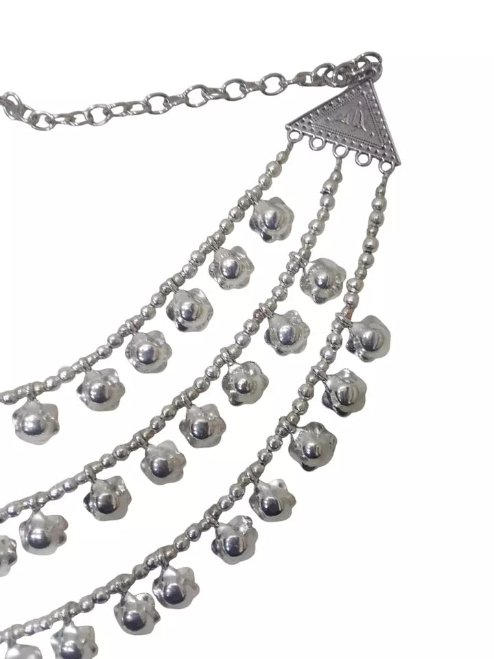 Women Oxidised German Silver Necklace Brass Women and Girl's By Kalra Creations