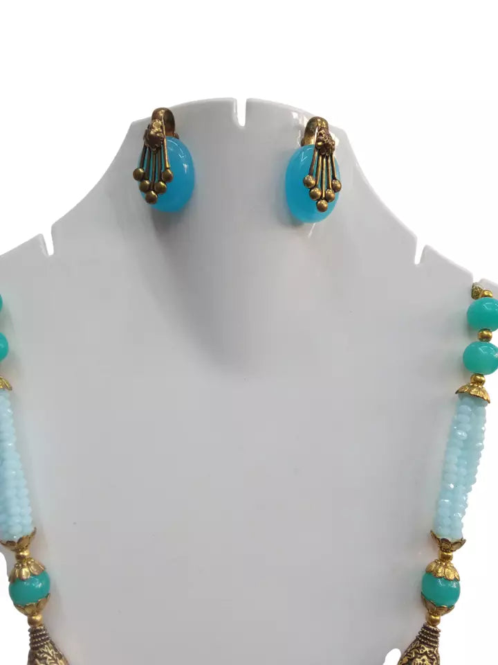 Beauty Pendant Necklace for Women & Girls Neck Chain Locket Fancy Stylish By Kalra Creations
