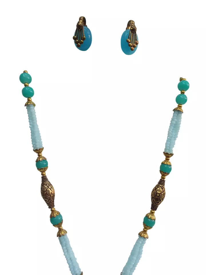 Beauty Pendant Necklace for Women & Girls Neck Chain Locket Fancy Stylish By Kalra Creations