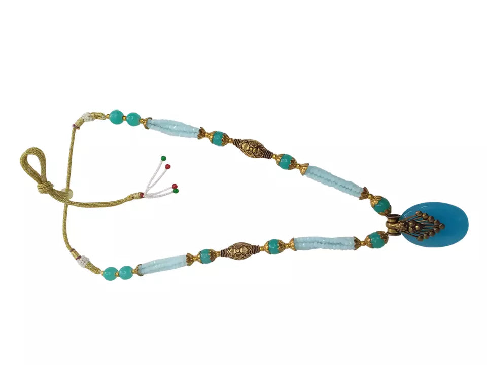 Beauty Pendant Necklace for Women & Girls Neck Chain Locket Fancy Stylish By Kalra Creations