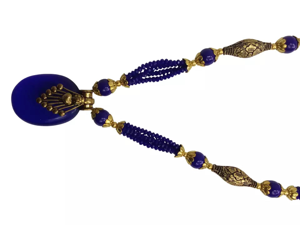 Beauty Pendant Necklace for Women & Girls Neck Chain Locket Fancy Stylish By Kalra Creations