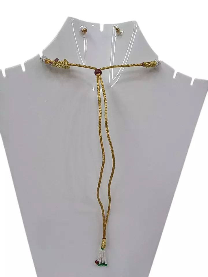 Women Jewellery Necklace Set Stylish Gold Plated Antique Wedding Girls Pendant By Kalra Creations
