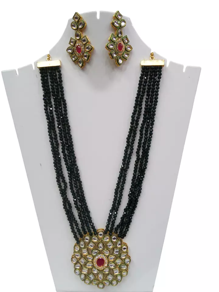 Women Jewellery Necklace Set Stylish Gold Plated Wedding Girls Pendant By Kalra Creations