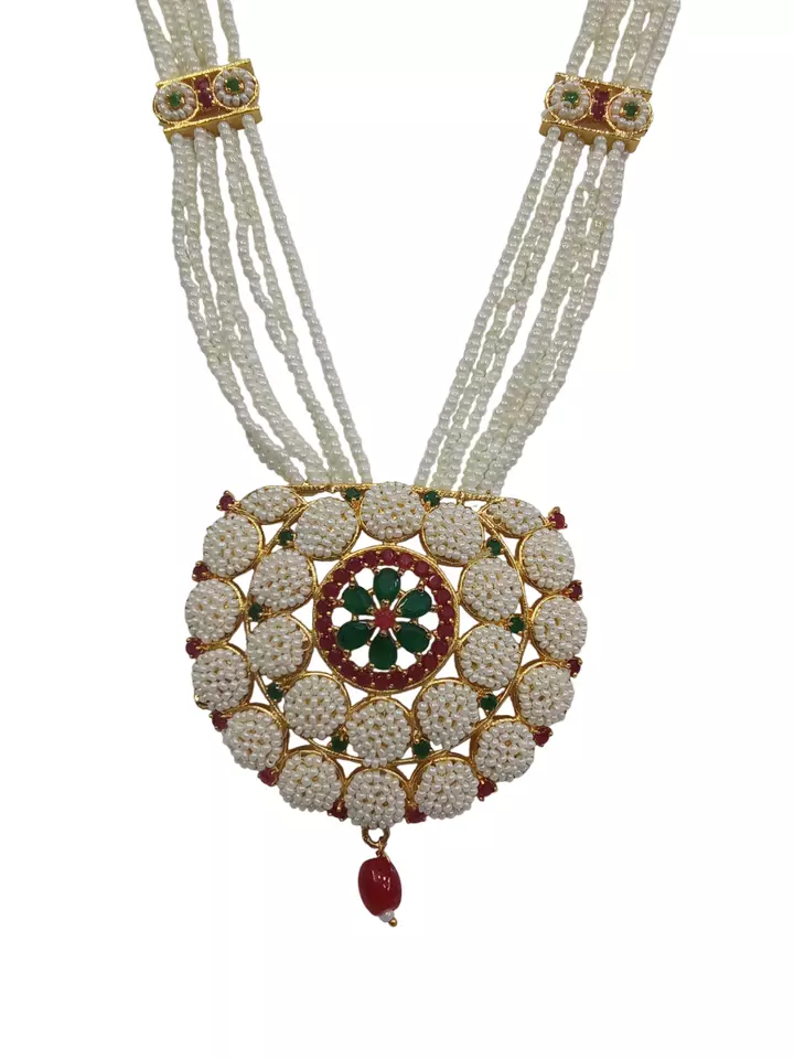 Women Jewellery Necklace Set Gold Plated Antique Wedding Girls Pendant By Kalra Creations