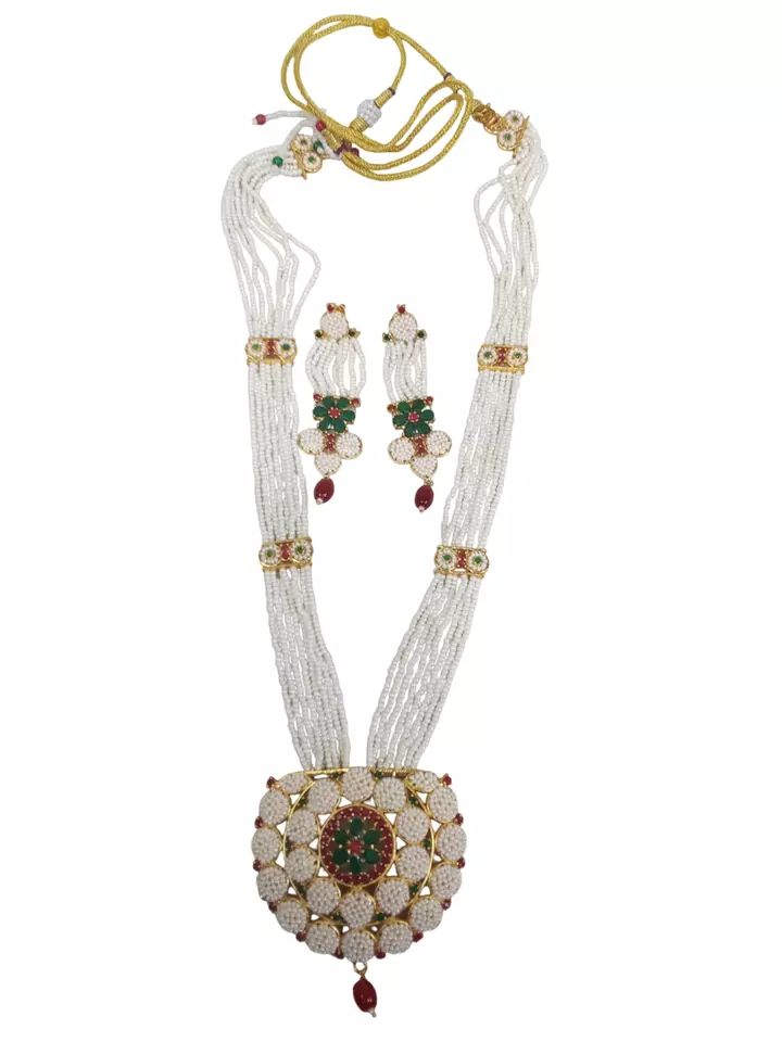 Women Jewellery Necklace Set Gold Plated Antique Wedding Girls Pendant By Kalra Creations