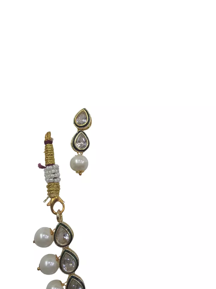 Women Jewellery Necklace Set Stylish Gold Plated Antique Girls Wedding Pendant By Kalra Creations