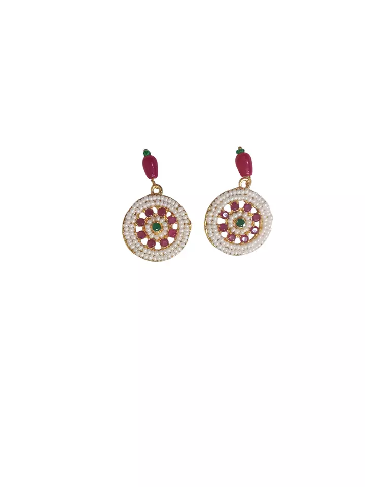 Jewellery Gold Plated Choker Women Wedding Necklace Set Stylish Girls Pendant By Kalra Creations