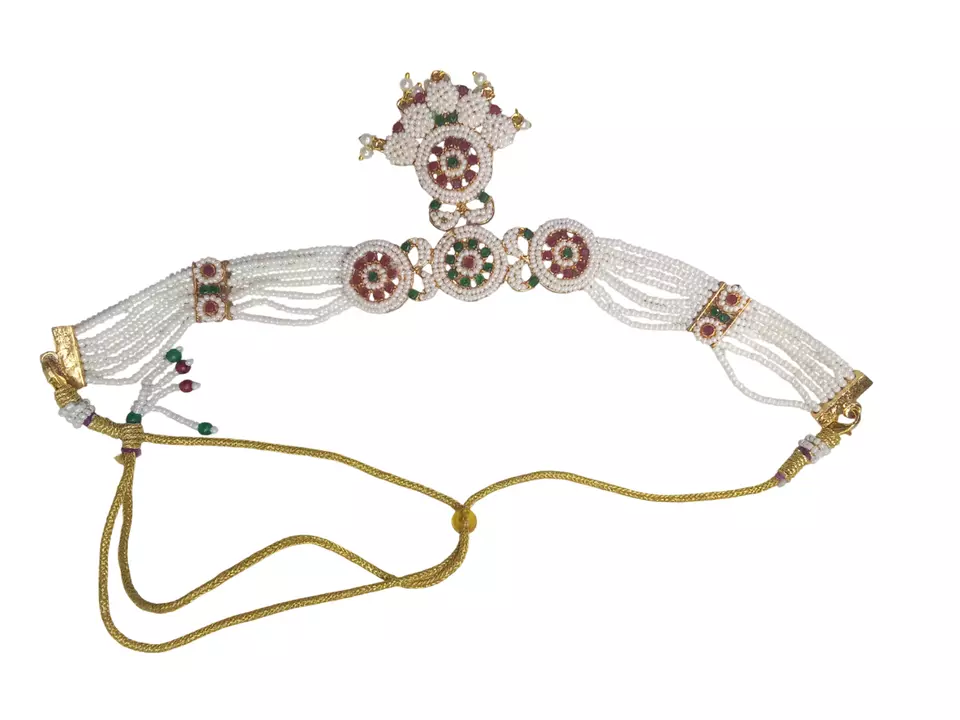 Jewellery Gold Plated Choker Women Wedding Necklace Set Stylish Girls Pendant By Kalra Creations