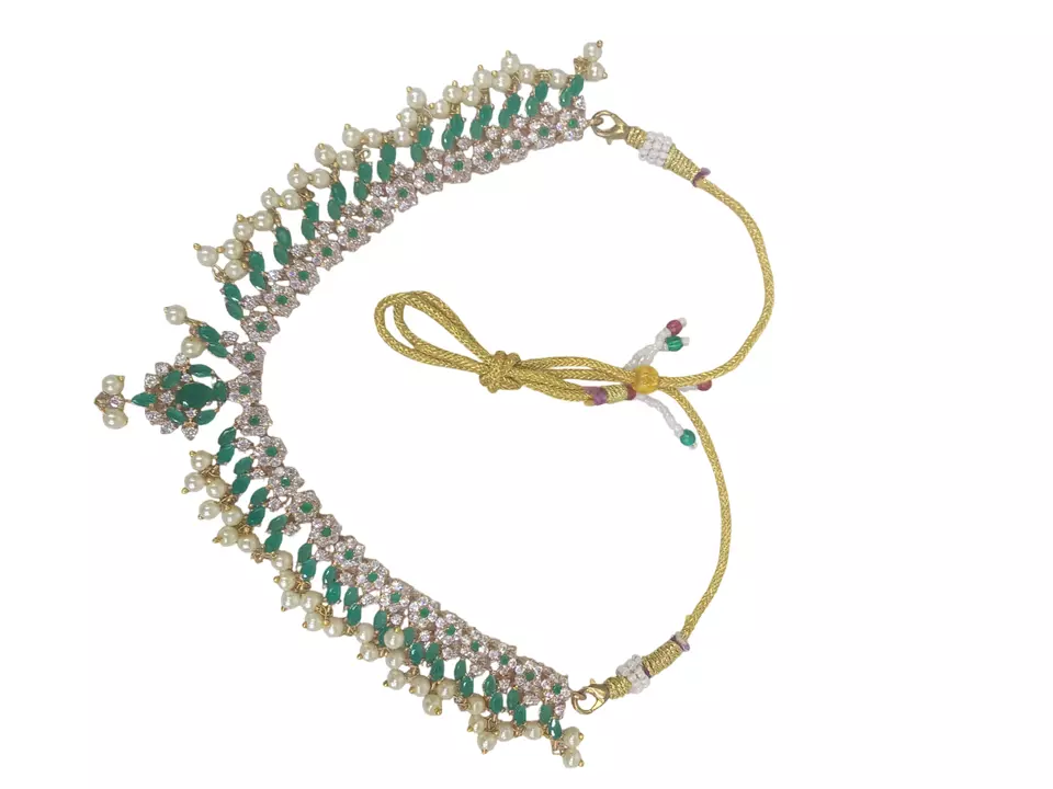 Women Indian Necklace Jewelry Earrings Bollywood Bridal AD Set Gold Plated By Kalra Creations