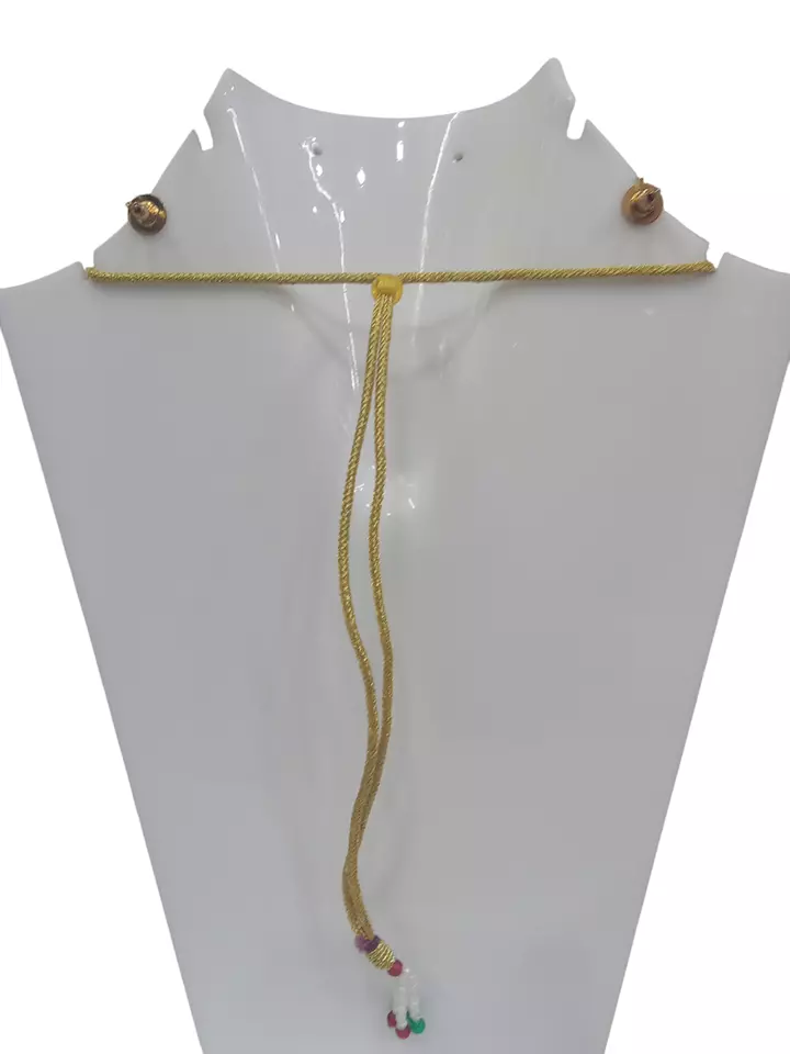 Women Indian Necklace Jewelry Earrings Bollywood Bridal AD Set Gold Plated By Kalra Creations