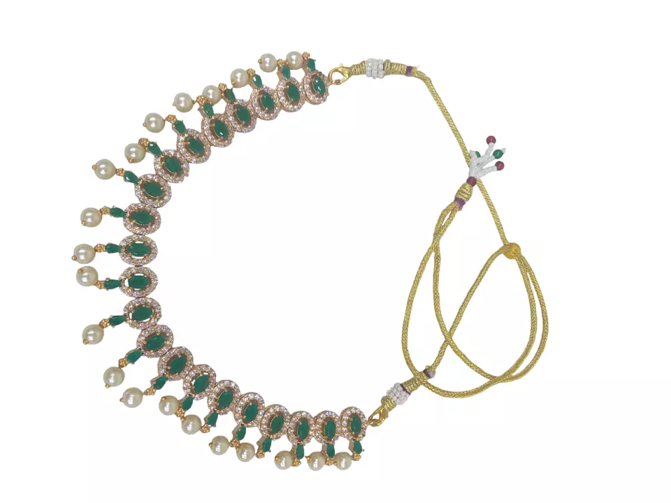 Women Necklace Indian Jewelry Earrings Bollywood Bridal AD Set Gold Plated By Kalra Creations
