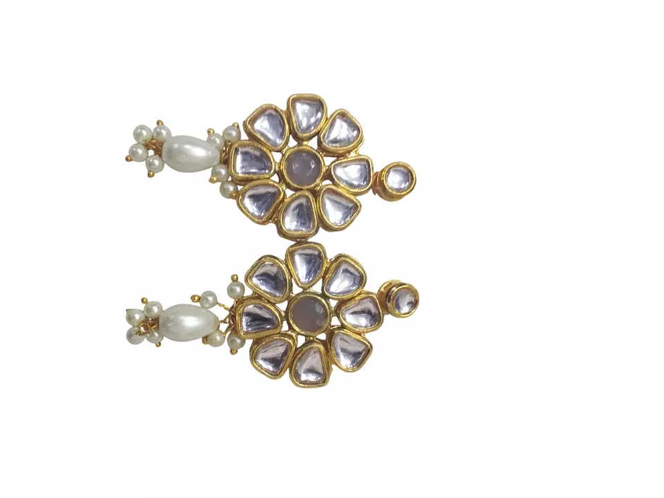 Gold Plated Women Wedding Jewellery Necklace Set Stylish Choker Pendant By Kalra Creations