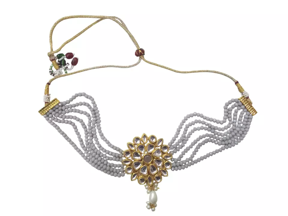Gold Plated Women Wedding Jewellery Necklace Set Stylish Choker Pendant By Kalra Creations