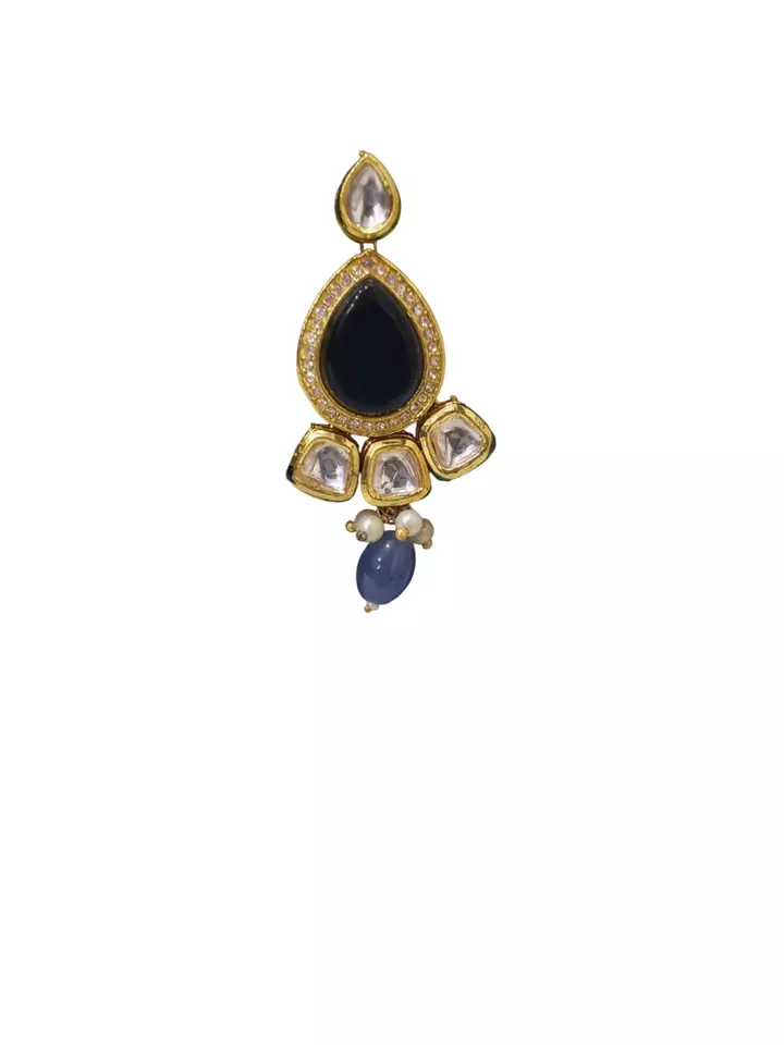 Gold Plated Women Wedding Jewellery Necklace Choker Set Stylish Girls Pendant By Kalra Creations