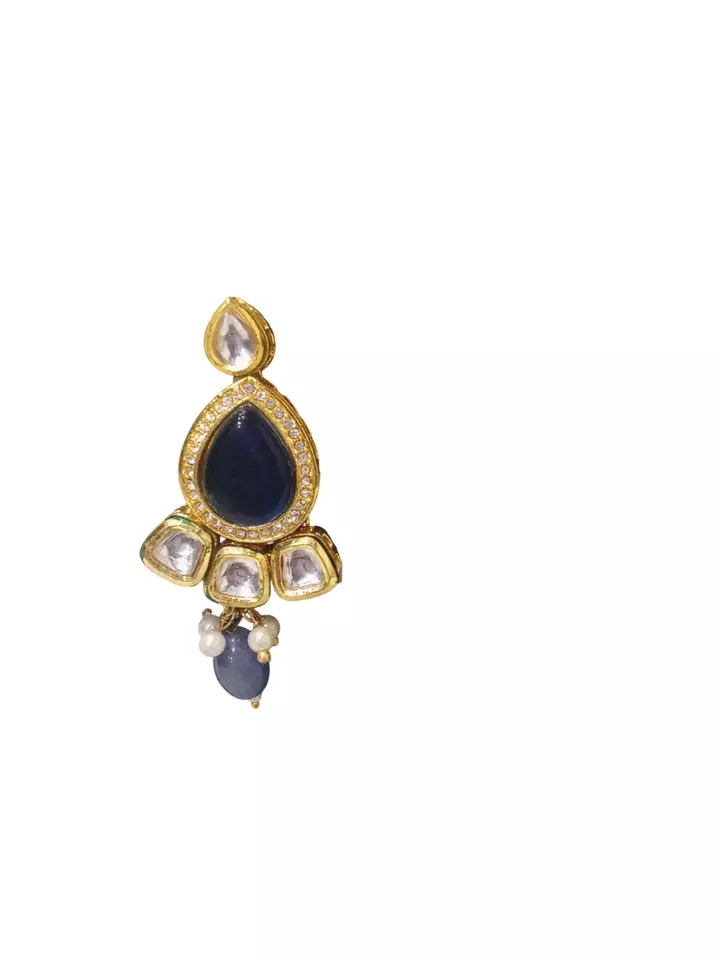 Gold Plated Women Wedding Jewellery Necklace Choker Set Stylish Girls Pendant By Kalra Creations