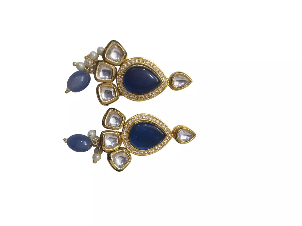 Gold Plated Women Wedding Jewellery Necklace Choker Set Stylish Girls Pendant By Kalra Creations