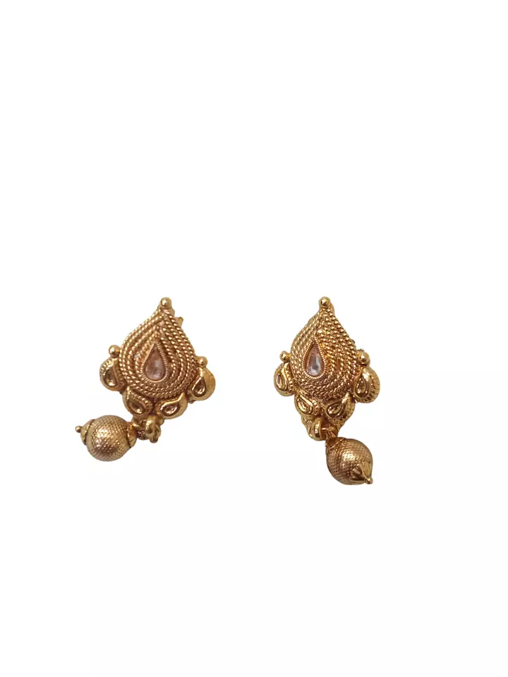 Gold Plated Women Wedding Jewellery Necklace Set Stylish Girls Pendant By Kalra Creations