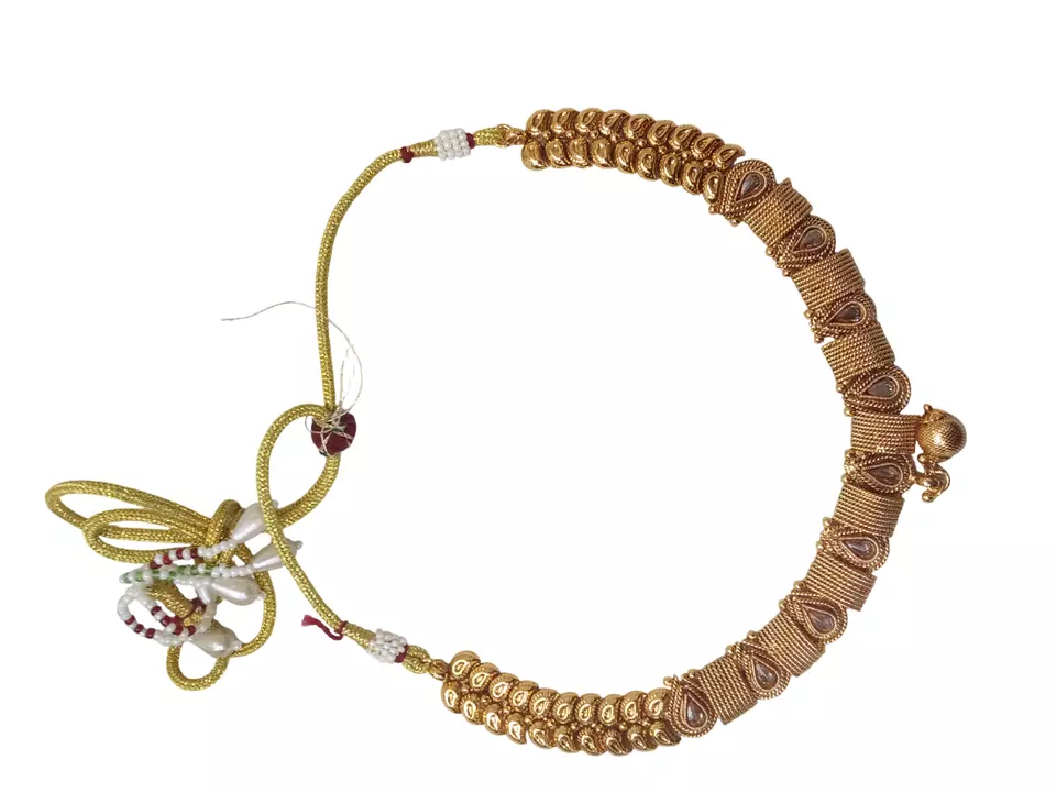 Gold Plated Women Wedding Jewellery Necklace Set Stylish Girls Pendant By Kalra Creations
