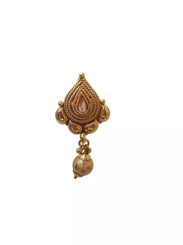 Gold Plated Women Wedding Jewellery Necklace Set Stylish Girls Pendant By Kalra Creations