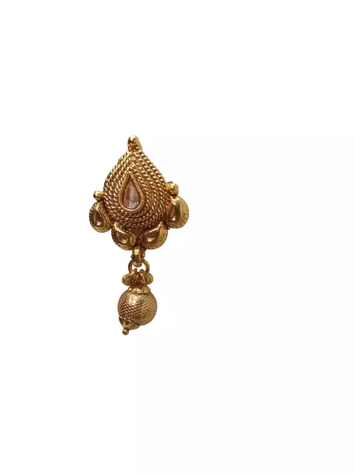 Gold Plated Women Wedding Jewellery Necklace Set Stylish Girls Pendant By Kalra Creations