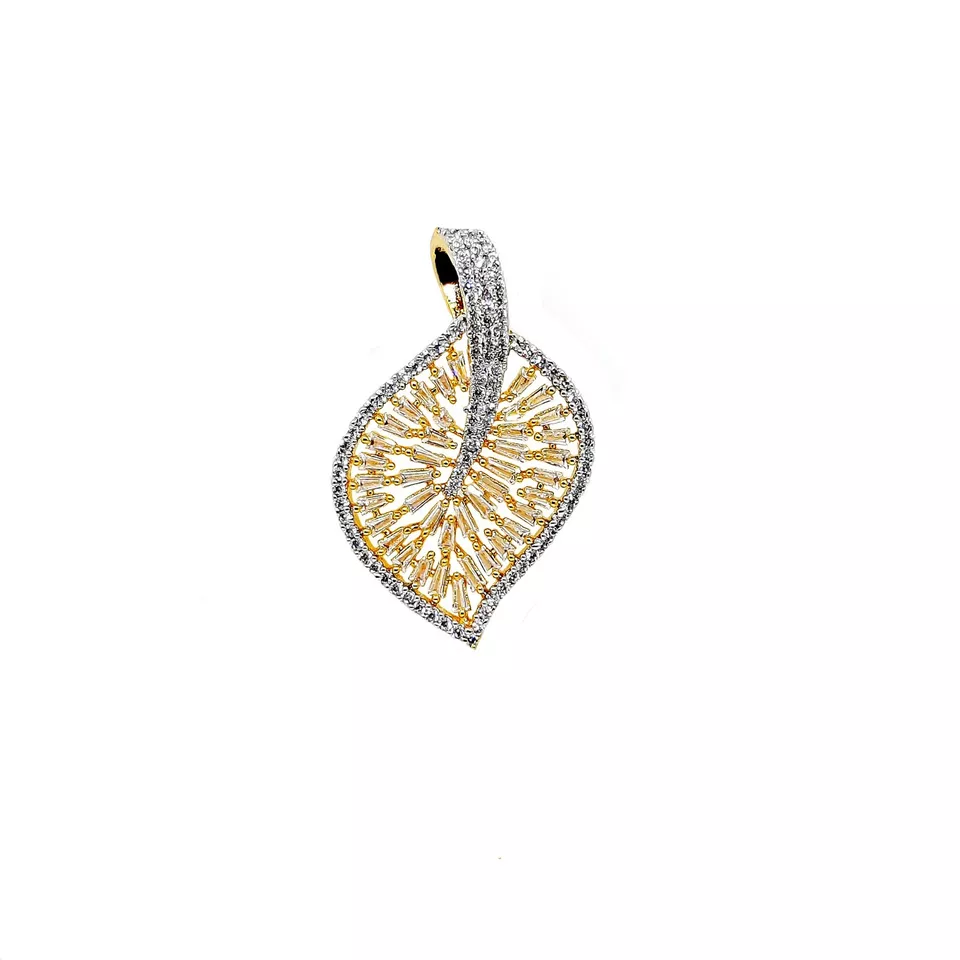Women Pendant With Tops Earrings Indian Bollywood Gold Plated Jerkin Nags Copper By Kalra Creations