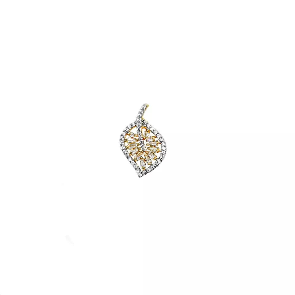 Women Pendant With Tops Earrings Indian Bollywood Gold Plated Jerkin Nags Copper By Kalra Creations