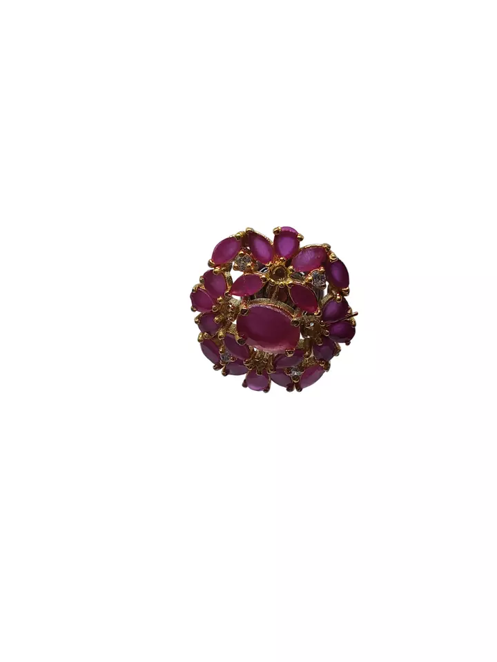 Women Earrings Jewelry Bollywood Gold Tone Tops Style Bridal Copper By Kalra Creations