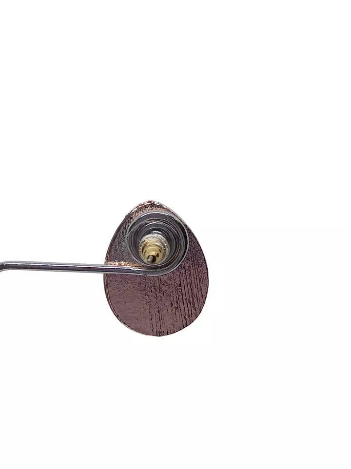 Korean Rose Gold Plated Studded Earring Effect Stud Earrings For Women Girl By Kalra Creations