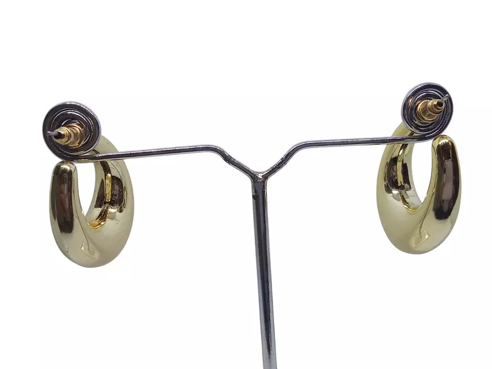 Korean Gold Plated Studded Earring Effect Stud Earrings Women And Girl By Kalra Creations