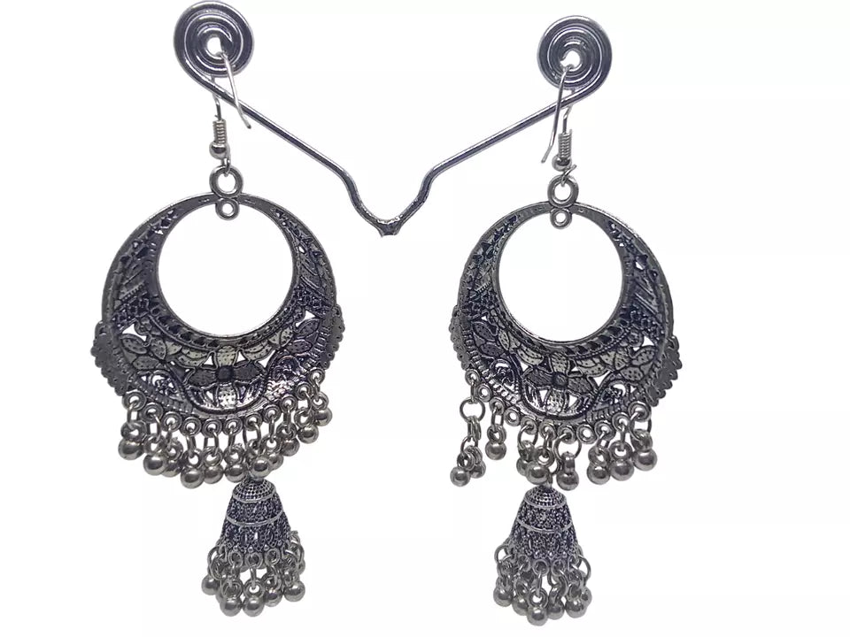 Women Earrings Brass Jewelry Indian Bollywood Style Bridal Brass Earrings By Kalra Creations