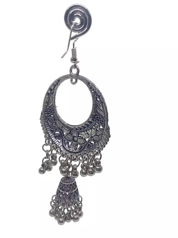 Women Earrings Brass Jewelry Indian Bollywood Style Bridal Brass Earrings By Kalra Creations