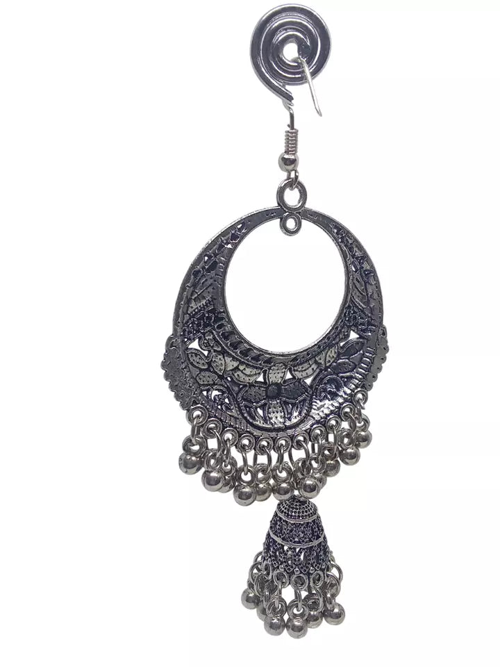 Women Earrings Brass Jewelry Indian Bollywood Style Bridal Brass Earrings By Kalra Creations