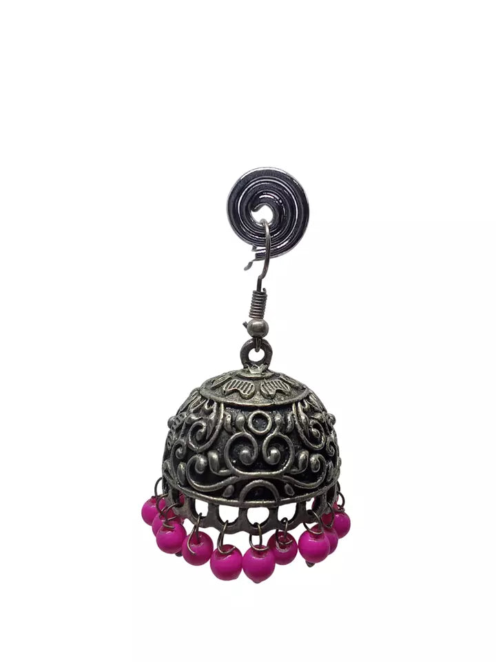 Women Earrings Brass Jewelry Indian Bollywood Style Bridal Brass Earrings By Kalra Creations