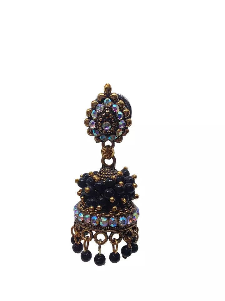 Women Earrings Brass Jewelry Indian Bollywood Earrings By Kalra Creations