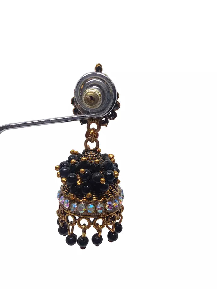 Women Earrings Brass Jewelry Indian Bollywood Earrings By Kalra Creations