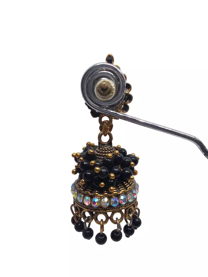 Women Earrings Brass Jewelry Indian Bollywood Earrings By Kalra Creations