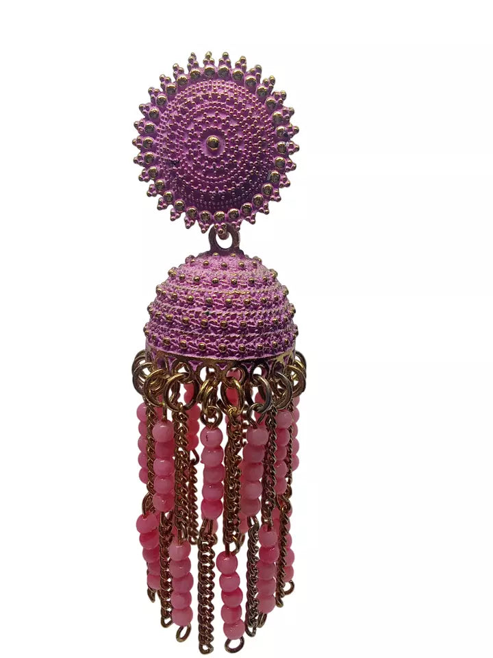 Women Earrings Brass Jewelry Indian Bollywood Brass Earrings By Kalra Creations