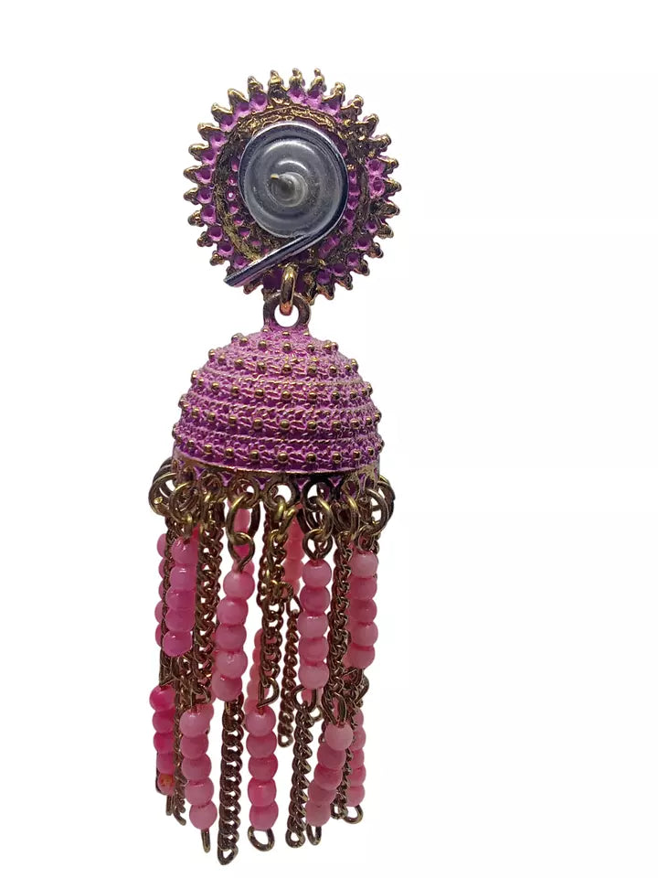 Women Earrings Brass Jewelry Indian Bollywood Brass Earrings By Kalra Creations