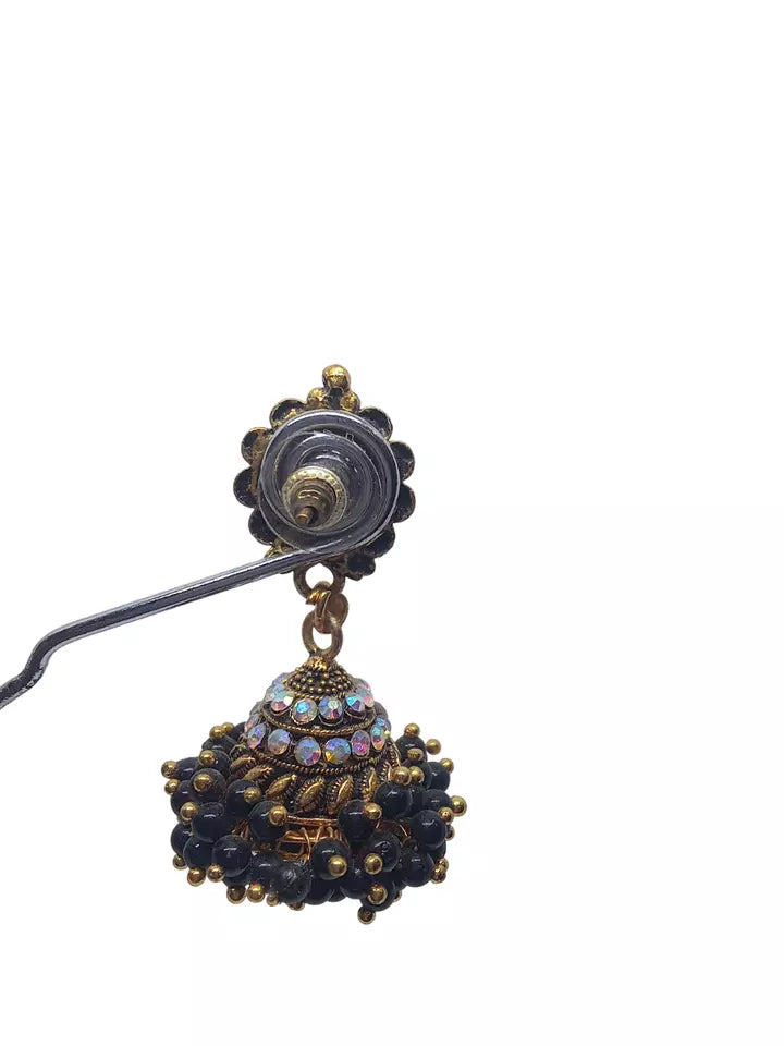 Women Style Bridal Brass Earrings Brass Jewelry Indian Bollywood Earrings By Kalra Creations