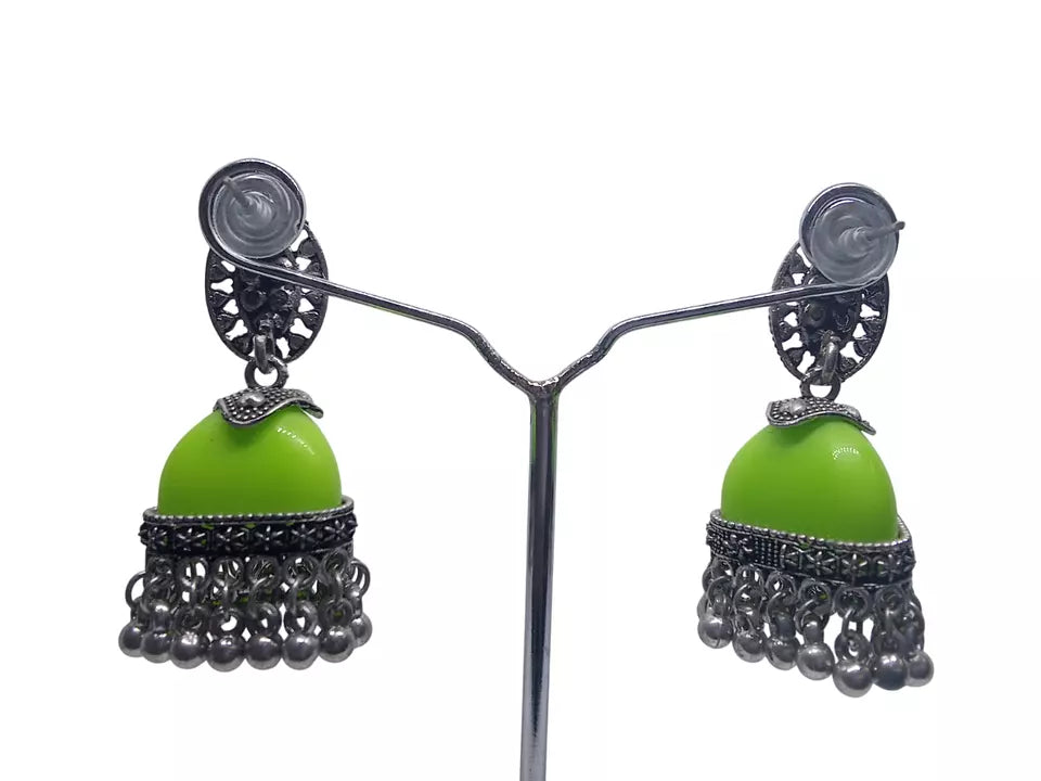 Women Jewelry Indian Style Bridal Brass Earrings By Kalra Creations