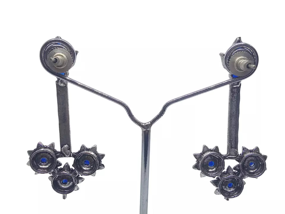 Women Earrings Jewelry Indian Bollywood Bridal Brass Earrings By Kalra Creations