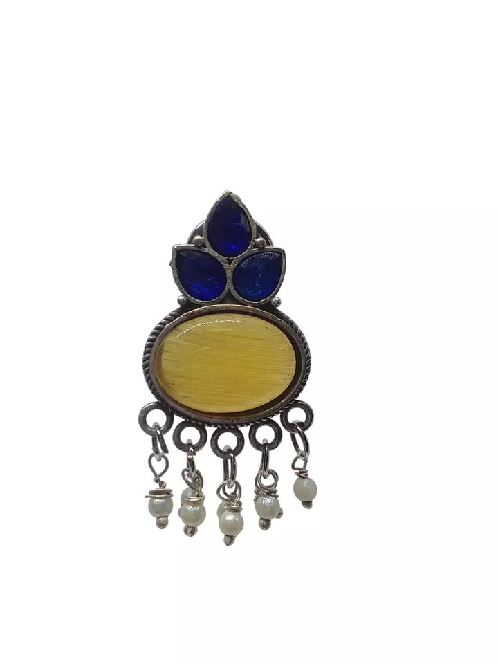 Women Earrings Jewelry Indian Bollywood Style Bridal Brass Earrings By Kalra Creations