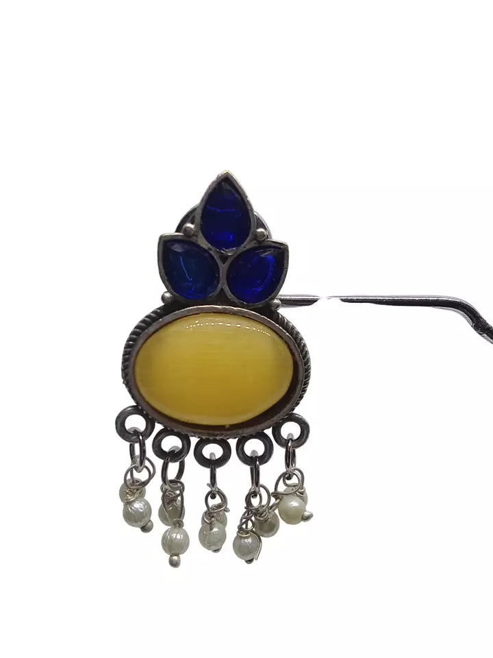 Women Earrings Jewelry Indian Bollywood Style Bridal Brass Earrings By Kalra Creations
