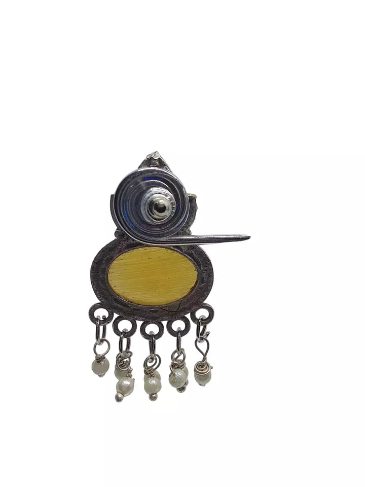 Women Earrings Jewelry Indian Bollywood Style Bridal Brass Earrings By Kalra Creations