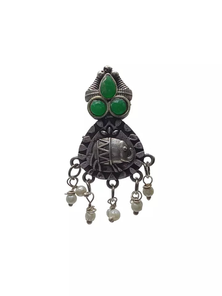 Women Earrings Jewelry Indian Bollywood Style Bridal Brass Earrings By Kalra Creations