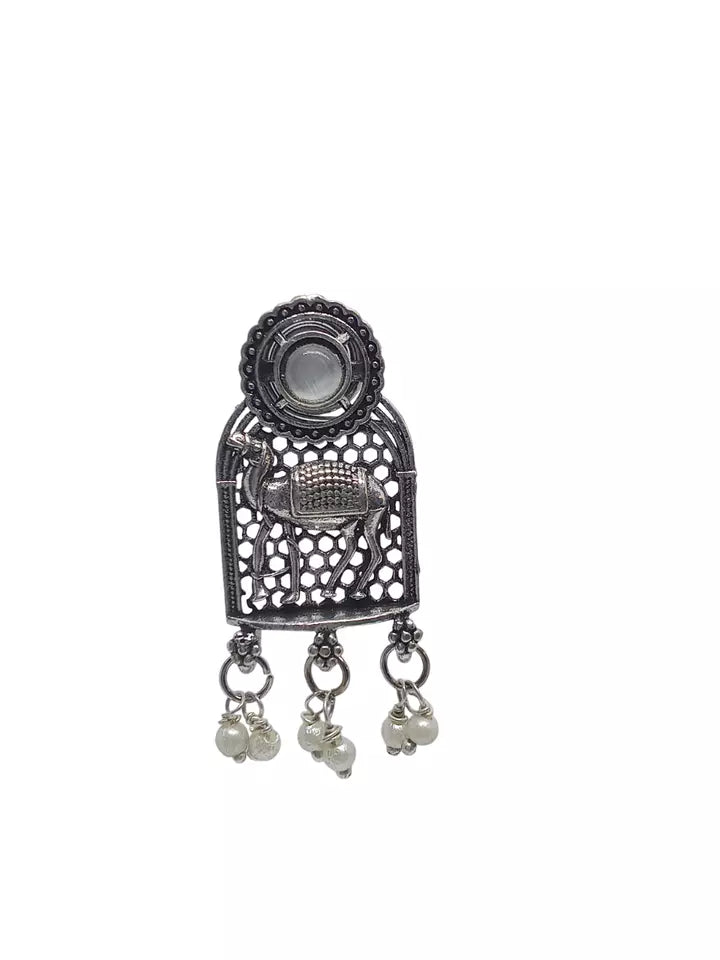 Women Earrings Tops Jewelry Indian Bollywood Style Bridal Brass Earrings By Kalra Creations