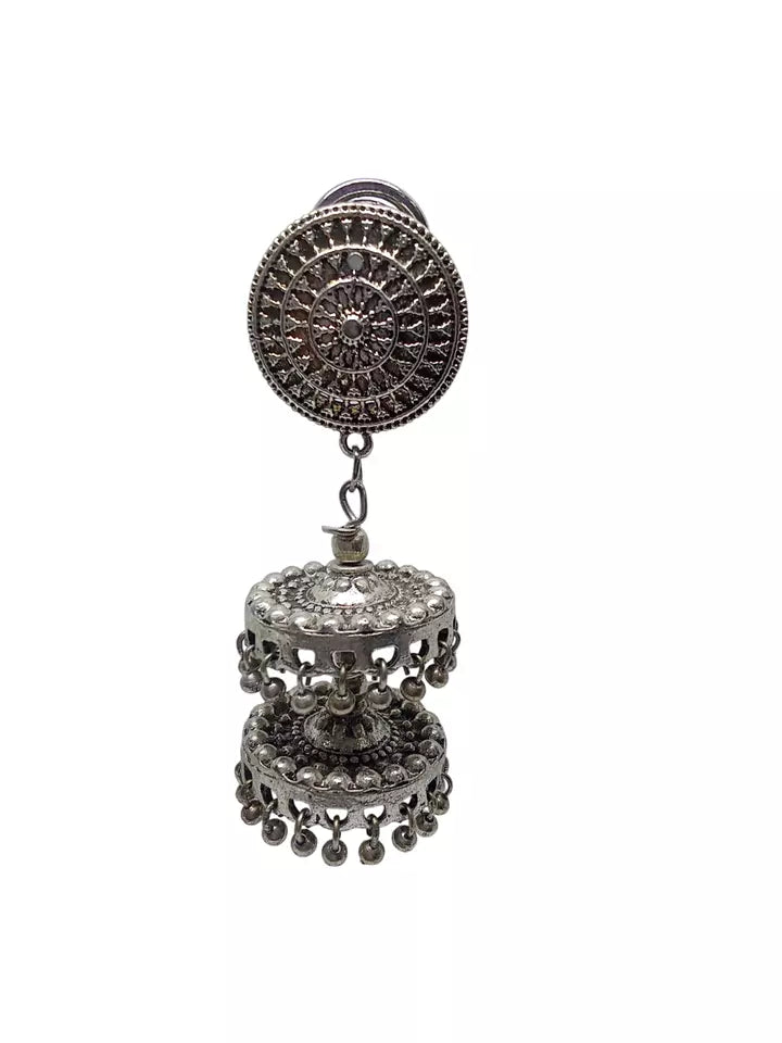 Women Earrings Brass Jewelry Indian Bollywood Style Bridal Brass Earrings By Kalra Creations