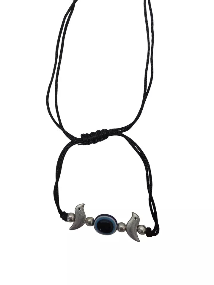 Women Bracelet Beads Evil Eye Girls Adjustable Handmade Bracelet Threads By Kalra Creations