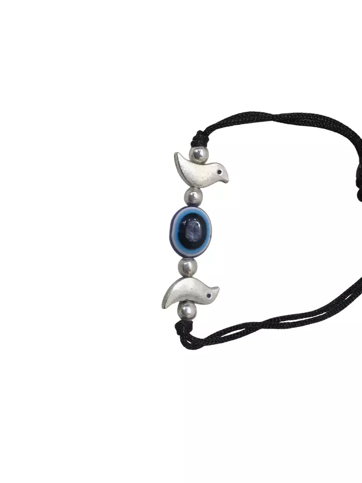 Women Bracelet Beads Evil Eye Girls Adjustable Handmade Bracelet Threads By Kalra Creations